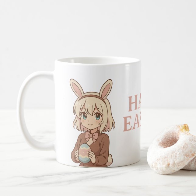 Mug Pâques personnalisée (Avec donut)