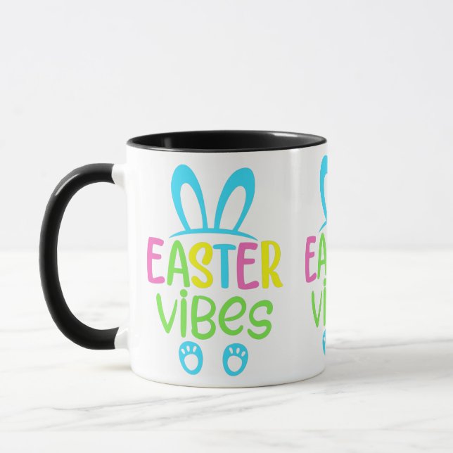 Mug Pâques Vibes Pastel (Gauche)