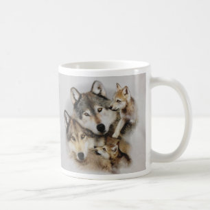 Mug paquet de loups