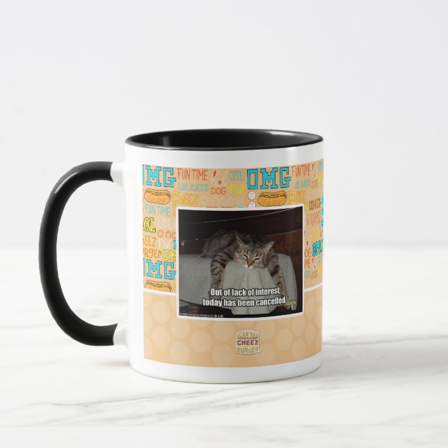 Mug Par manque d'intérêt (Gauche)