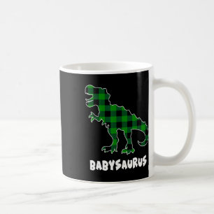Mug Par Saurus T-rex Dinosaures Carreaux St Patricks D