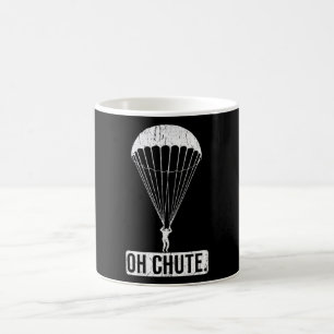 Mug Parachute Skydiving Oh Chute