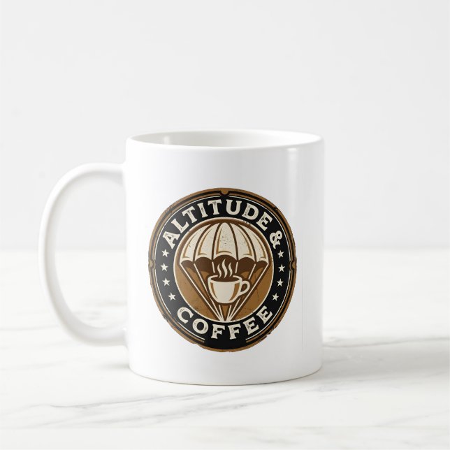 Mug Parachute Vintage & Café (Gauche)
