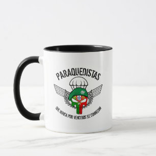 Mug Parachutisme crânien portugais