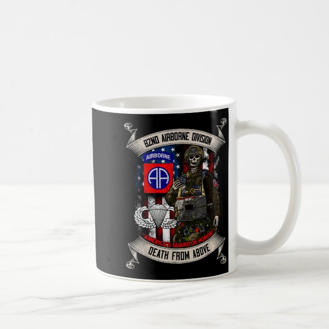 Mug Parachutiste de la 82e division aéroportée Fort Br (Droite)
