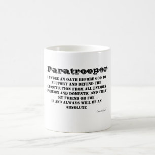 Mug Parachutiste Oath