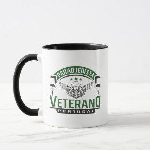 Mug Parachutiste vétéran portugais
