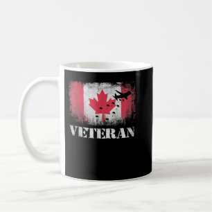 Mug Parachutiste Vétérinaire du Canada Drapeau aéropor