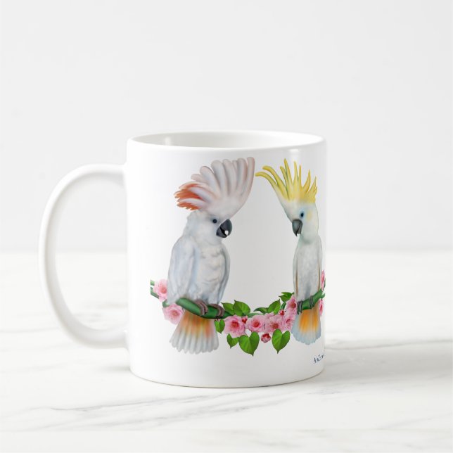 MUG PARADE AMOUREUSE DE CACATOÈS (Gauche)