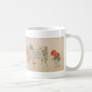 Mug Parade de nuit japonaise vintage Yokai