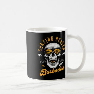 Mug Paradis du Surf Crâne Rdos Vague Tropicale Coucher