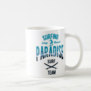 Mug Paradis du Surf Long Beach Surf Team Wave Rider D