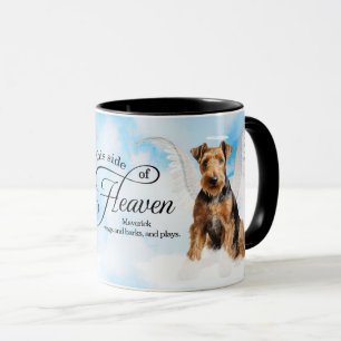 Mug Paradis personnalisé pour Tervier Airedale Memoria