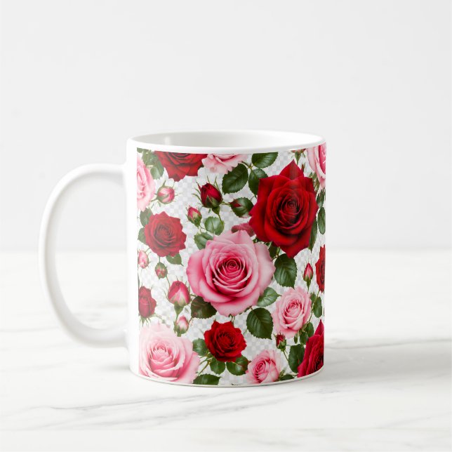 Mug Paradis romantique des roses (Gauche)
