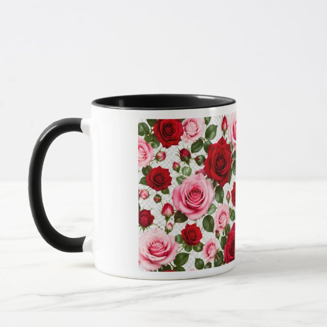 Mug Paradis romantique des roses (Gauche)