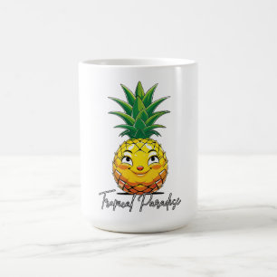 Mug Paradis Tropical au Motif Ananas