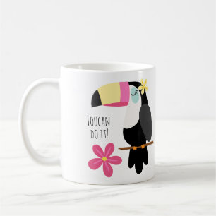 Mug Paradis Tropical Coloré Toucan