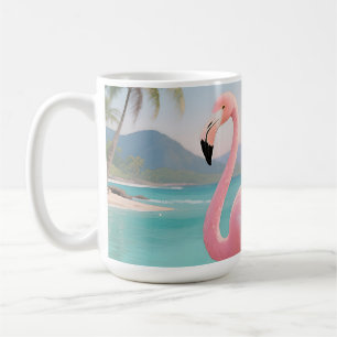 Mug Paradis Tropical des Flamants Roses