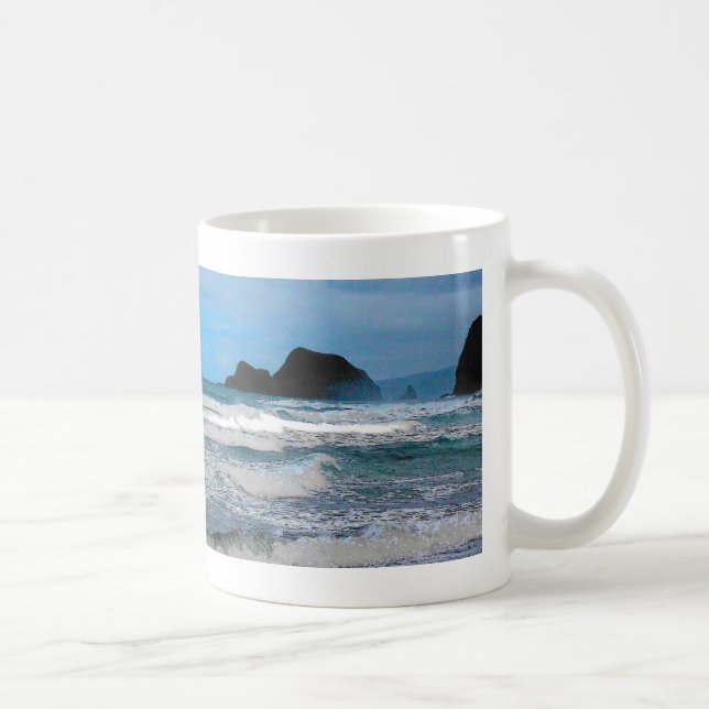 Mug Paradis tropical océanique de la côte hawaïenne (Droite)