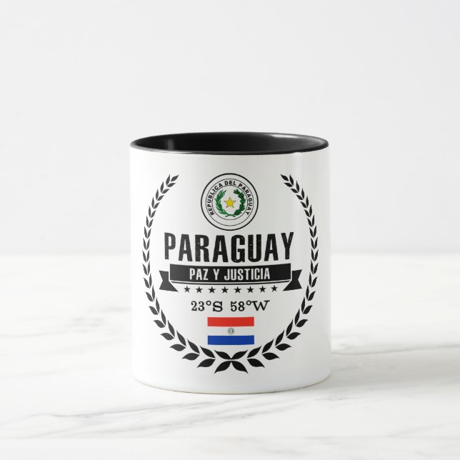 Mug Paraguay (Centre)