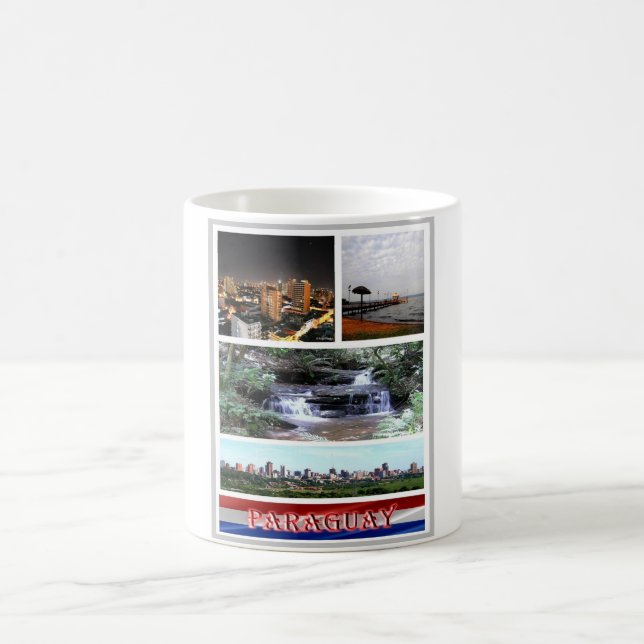 Mug Paraguay - Mosaic - (Centre)