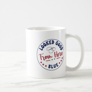 Mug Paraissait bien d'ici Bleu Drôle Softll Game Day _