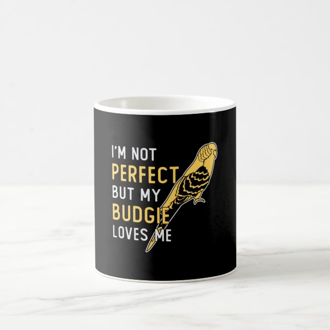 Mug Parakeet Lover My Budgie Love Me Pet Budgerigar (Centre)