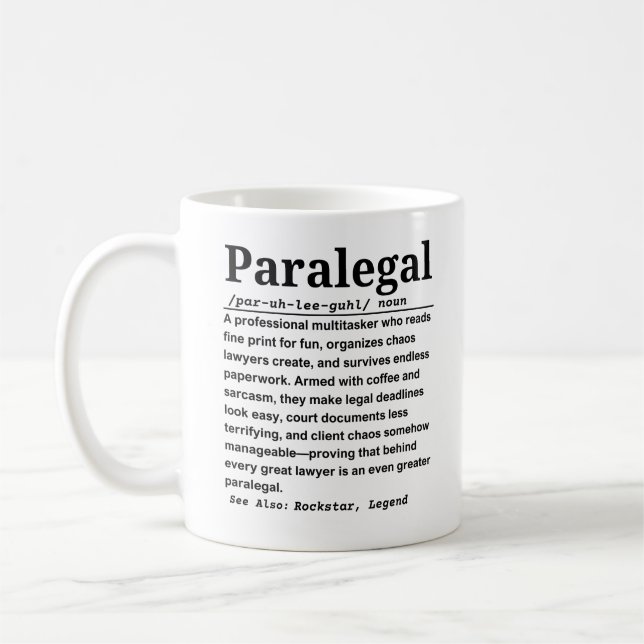 Mug Paralégal (Gauche)
