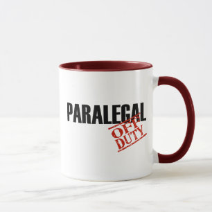 Mug Paralégal qui n'est pas de service