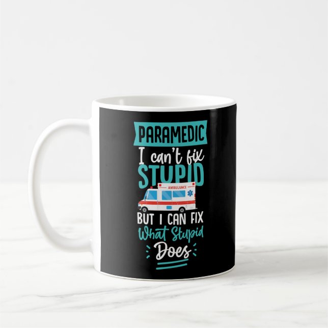 Mug Paramètre d'urgence EMS sarcastique ne peut pas ré (Gauche)