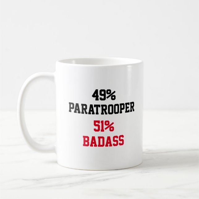 Mug Paratrooper Badass (Gauche)