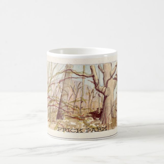 Mug Parc de Frick de Pittsburgh un jour tôt de ressort (Centre)