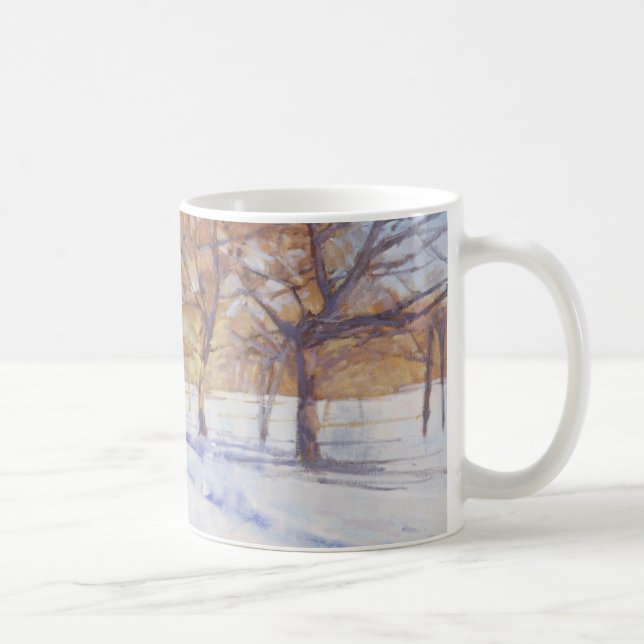 Mug Parc de Richmond d'hiver (Droite)