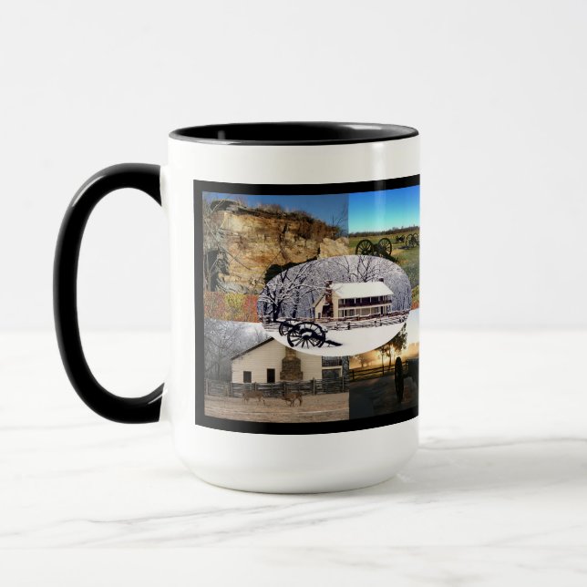 Mug Parc militaire national Pea Ridge Keepsakge (Gauche)