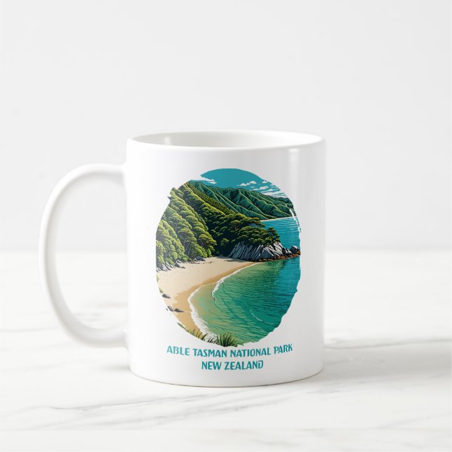 Mug Parc national Abel Tasman Nouvelle-Zélande (Gauche)