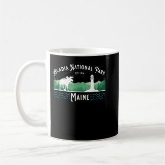Mug Parc national Acadia Maine Moose Phare Souven