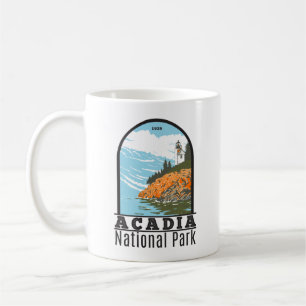 Mug Parc national Acadia Phare du Port Bar Maine