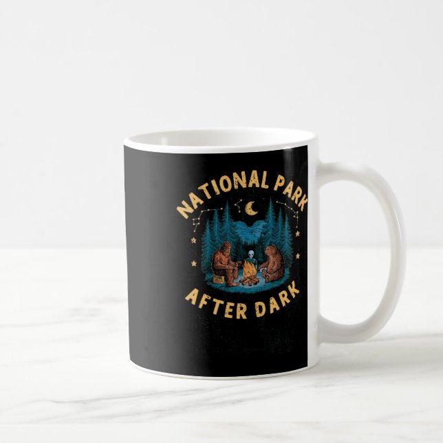 Mug Parc National Après la Tombée de la Nuit Drôle Big (Droite)