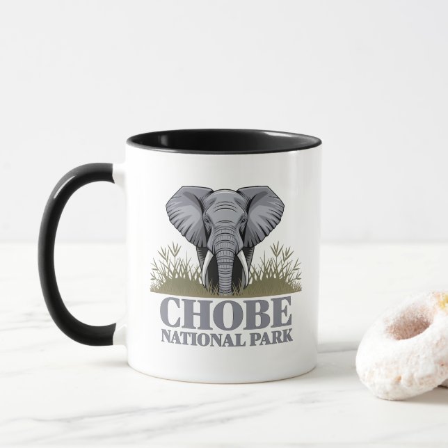 Mug Parc national de Chobe Botswana (Avec donut)