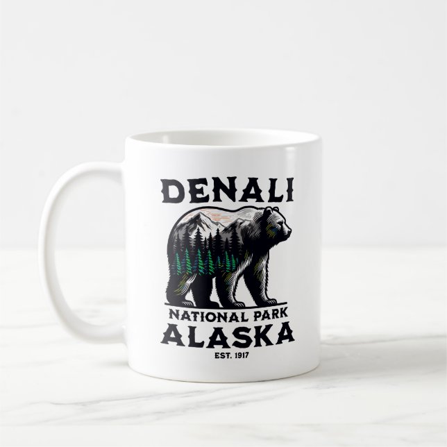 Mug Parc national de Denali Alaska Mountain Amérique d (Gauche)