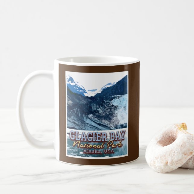 MUG PARC NATIONAL DE GLACIER BAY - ALASKA ÉTATS-UNIS (Avec donut)