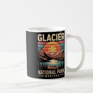 Mug Parc national de Glacier Ours Vintage Montana Rand
