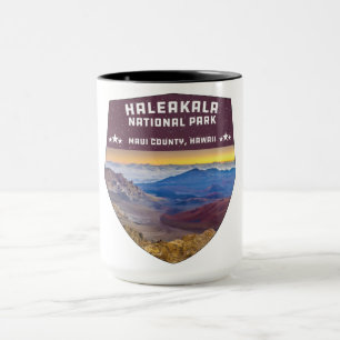 Mug Parc national de Haleakala Hawaii Volcano Souvenir
