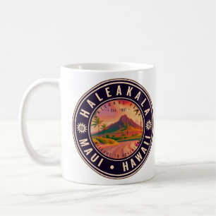 Mug Parc national de Haleakala Maui Road Volcano Vinta