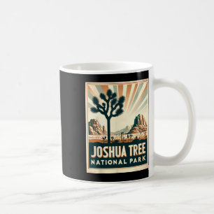 Mug Parc national de Joshua Tree Randonnée vintage Cam