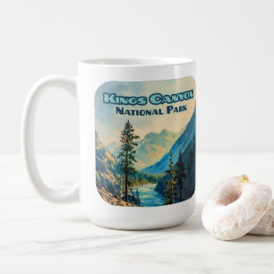 Mug Parc national de Kings Canyon Californie Vintage