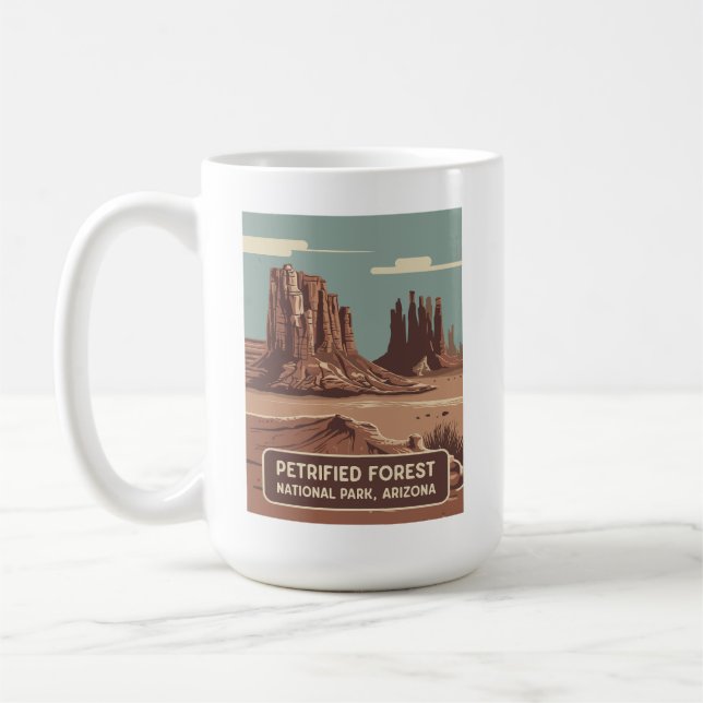 Mug Parc national de la Forêt Petrifiée (Gauche)