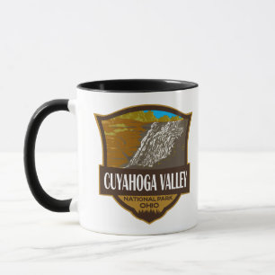 Mug Parc national de la vallée de Cuyahoga Illustratio
