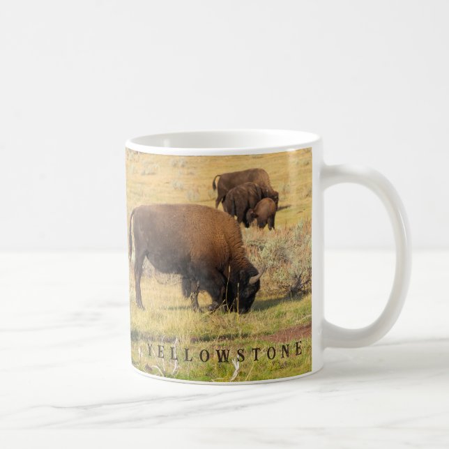 Mug Parc national de Lamar Valley Bison Yellowstone (Droite)
