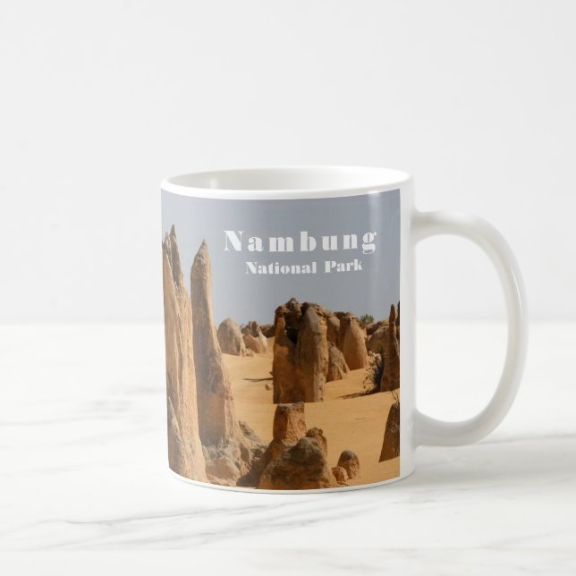 Mug Parc national de Nambung, désert de Pinnacles, Aus (Droite)
